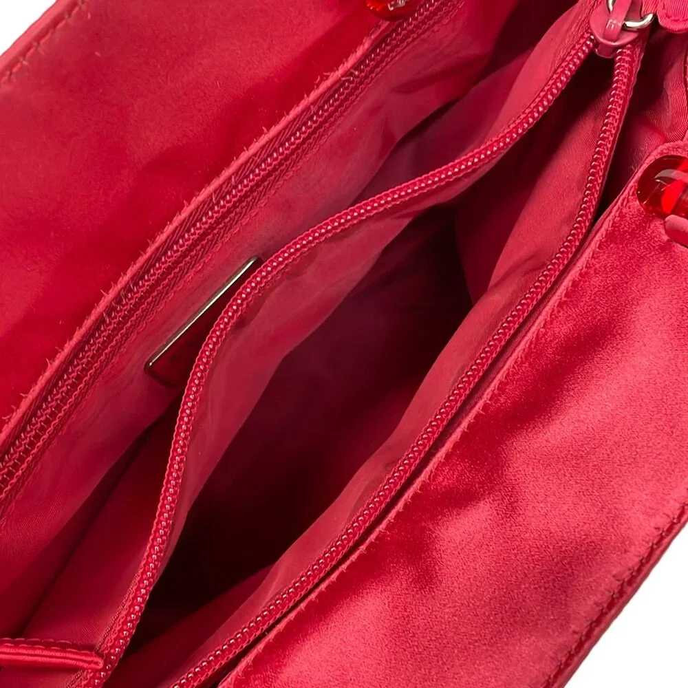 Prada Tote Bag Satin Plastic